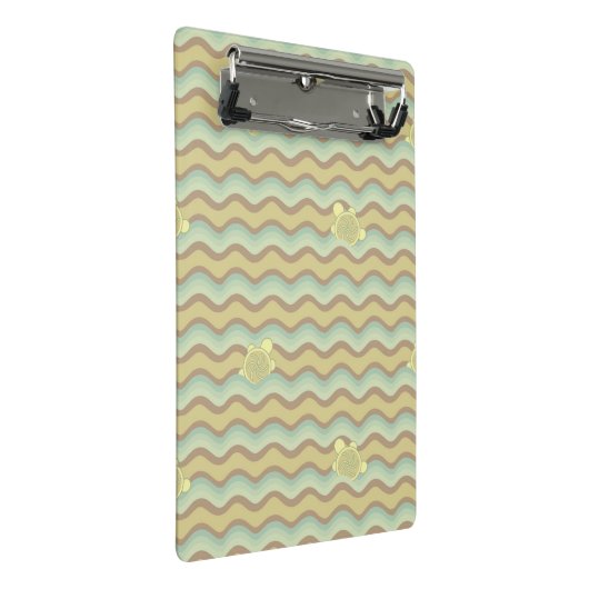 kleurrijk abstract patroon, golven mini klembord (Schuin)