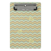 kleurrijk abstract patroon, golven mini klembord (Voorkant)