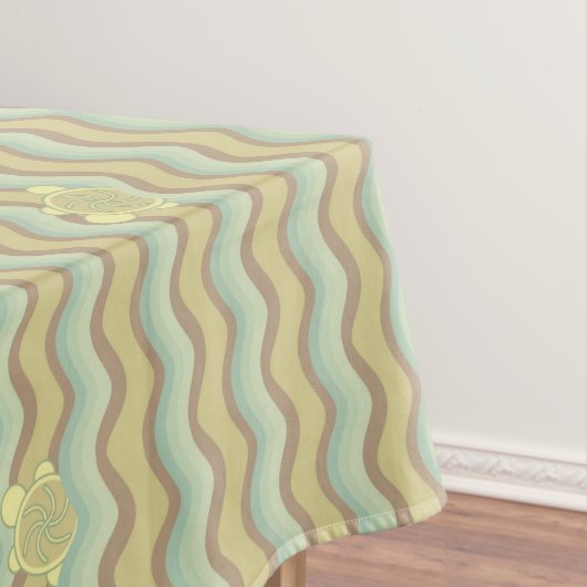kleurrijk abstract patroon, golven tafelkleed (Voorbeeld)