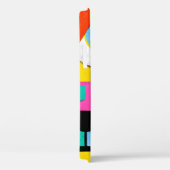 Kleurrijk abstract patroon met woordliefde binneni Case-Mate iPhone case (Achterkant / Rechts)