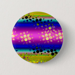 Kleurrijk Abstract patroon Ronde Button 5,7 Cm
