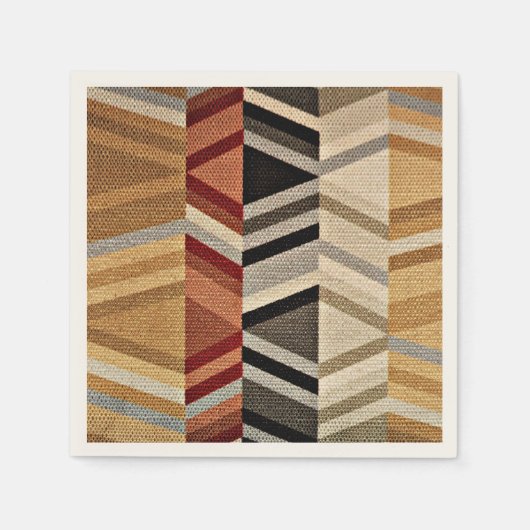 Kleurrijk Abstract patroon Servet (Voorkant)