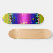 Kleurrijk Abstract patroon Skateboard (Horizontaal)
