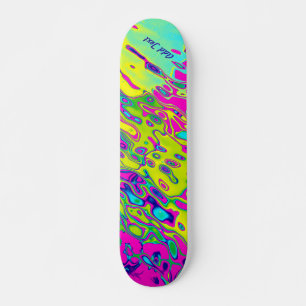 kleurrijk Abstract patroon Skateboard