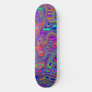 Kleurrijk Abstract patroon Skateboard