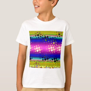 Kleurrijk Abstract patroon T-shirt