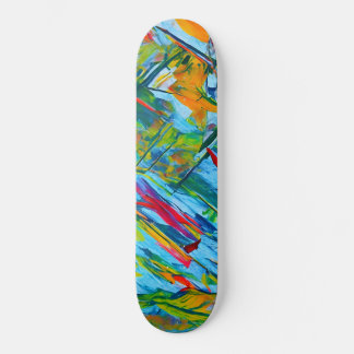 Kleurrijk Abstract skateboard