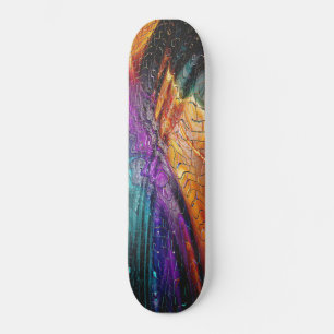 Kleurrijk Abstract skateboard