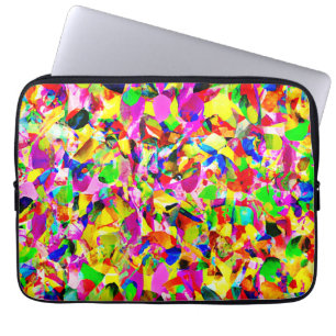 Kleurrijk Abstract Spectrum Patroon Laptop Sleeve