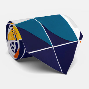 Kleurrijk Abstract Stropdas