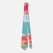 Kleurrijk Abstract Stropdas (Voorkant)