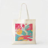 Kleurrijk Abstract Tote Bag (Voorkant)