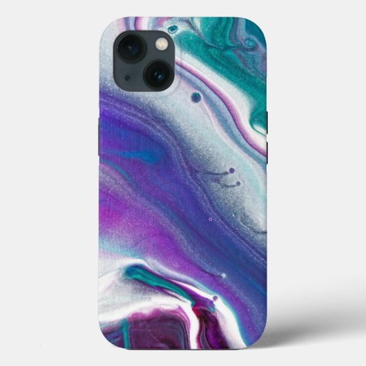 Kleurrijk Abstract Verf Werveling | Aangepaste iPh Case-Mate iPhone Case (Achterkant)