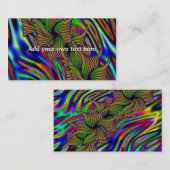 Kleurrijk abstract Visitekaartje (Voorkant / Achterkant)