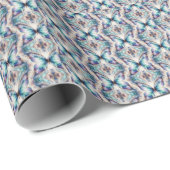 Kleurrijk abstract vlinderontwerp cadeaupapier (Rol Hoek)
