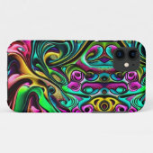 Kleurrijk Abstract wervelingen ontwerp Case-Mate iPhone Case (Achterkant (horizontaal))