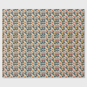 Kleurrijk Afrikaans Safari Jungle Wild Dierenpatro Cadeaupapier