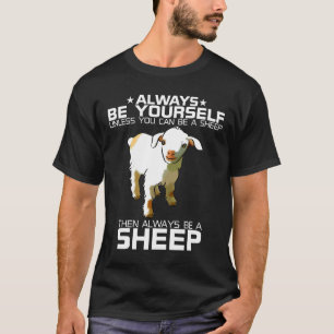 Kleurrijk altijd jezelf zijn, tenzij je een SH kun T-shirt