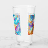 Kleurrijk/anime/cartoon Glas (Rechts)