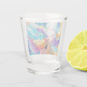 Kleurrijk/anime/cartoon Shot Glas (Achterkant)