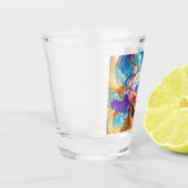 Kleurrijk/anime/cartoon Shot Glas (Links)