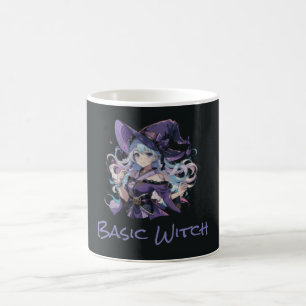 Kleurrijk/Anime/heks/Halloween Koffiemok