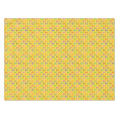 Kleurrijk anker patroonretro Nautical Tafelkleed (Voorkant (Horizontaal))