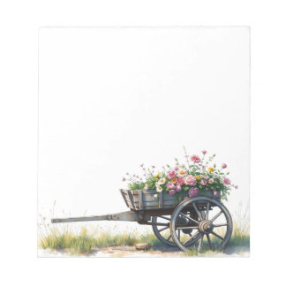 Kleurrijk Aquarel Lente Bloesem Bloem Motief Notit Notitieblok