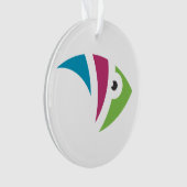 Kleurrijk aquarium vis illustratie ontwerp ornament (voorkant)