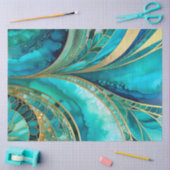 Kleurrijk Art Deco Weefselpapier Tissuepapier (Craft)