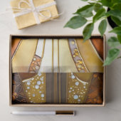 Kleurrijk Art Deco Weefselpapier Tissuepapier (Geschenk)