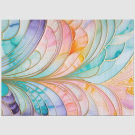 Kleurrijk Art Deco Weefselpapier Tissuepapier