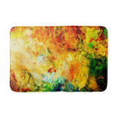 Kleurrijk artistiek palet badmat (Voorkant)
