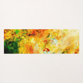 Kleurrijk artistiek palet yogamat (Achterkant (horizontaal))