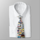 Kleurrijk Athletic Sports Stropdas (Gebonden)