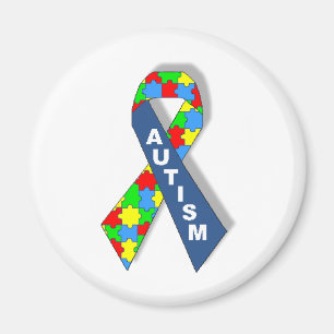 Kleurrijk Autisme Awareness Lint Magneet