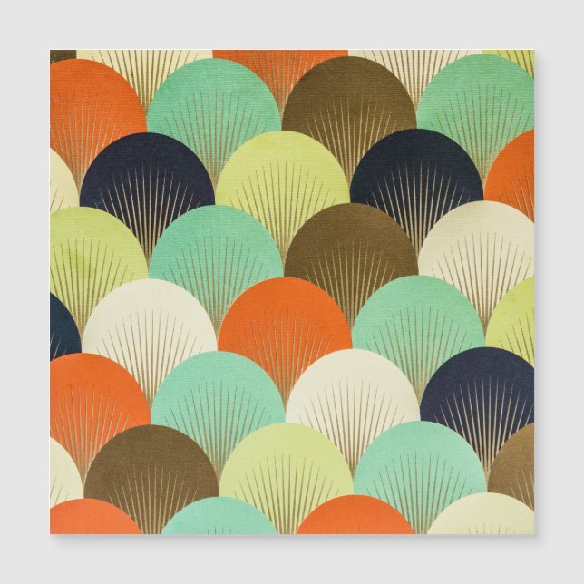 Kleurrijk behang: artistiek ontwerp. (Voorkant)