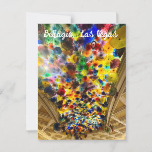 Kleurrijk Bellagio plafond Briefkaart