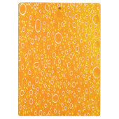 Kleurrijk bierklembord klembord (Achterkant)