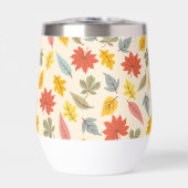 Kleurrijk blad Herfst patroon (Voorkant)