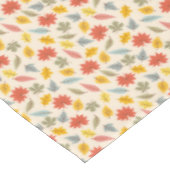 Kleurrijk blad Herfst patroon Tafelkleed (Gekanteld)