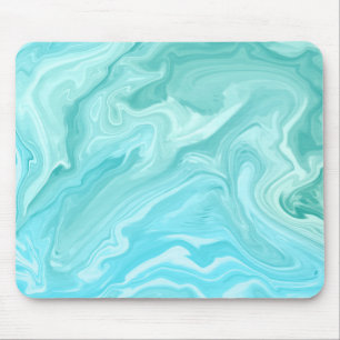 Kleurrijk Blauw Abstract Muismat