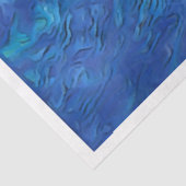 Kleurrijk Blauw en Geel Chihuahua Decoupage Papier (Detail)