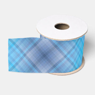 Kleurrijk Blauw Winter Lente Zomer Strepen Patroon Grosgrain Lint