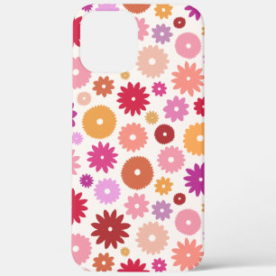 Kleurrijk Bloemenpatroon iPhone 12 Pro Max Hoesje