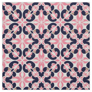 Kleurrijk Bloemig Abstract Patroon Stof