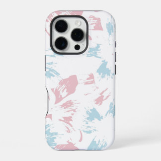 Kleurrijk Bloemmotief Achtergrond iPhone 16 Pro Hoesje