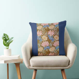 Kleurrijk bloemmotief van William Morris Kussen