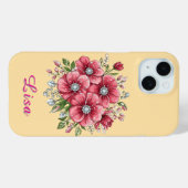 Kleurrijk Bloemstuk Case-Mate iPhone Case (Achterkant (horizontaal))