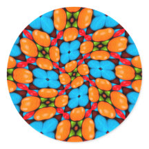 Kleurrijk bloemvariatiepatroon